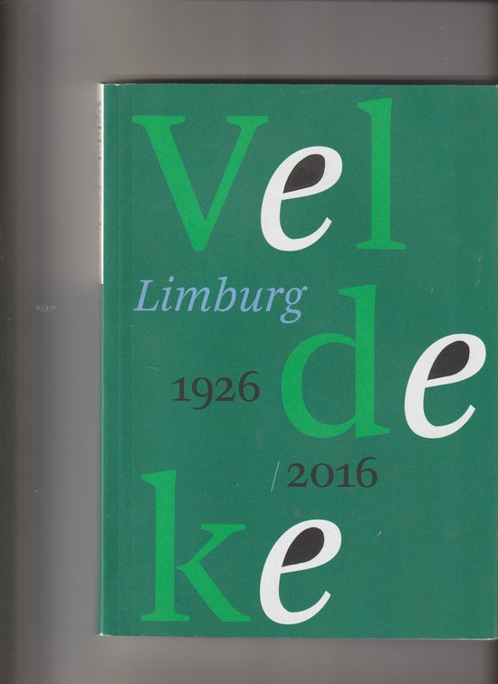 Veldeke Limburg — boekomslag