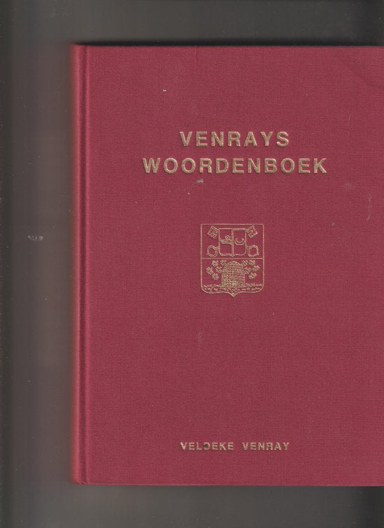 Venrays woordenboek — omslag