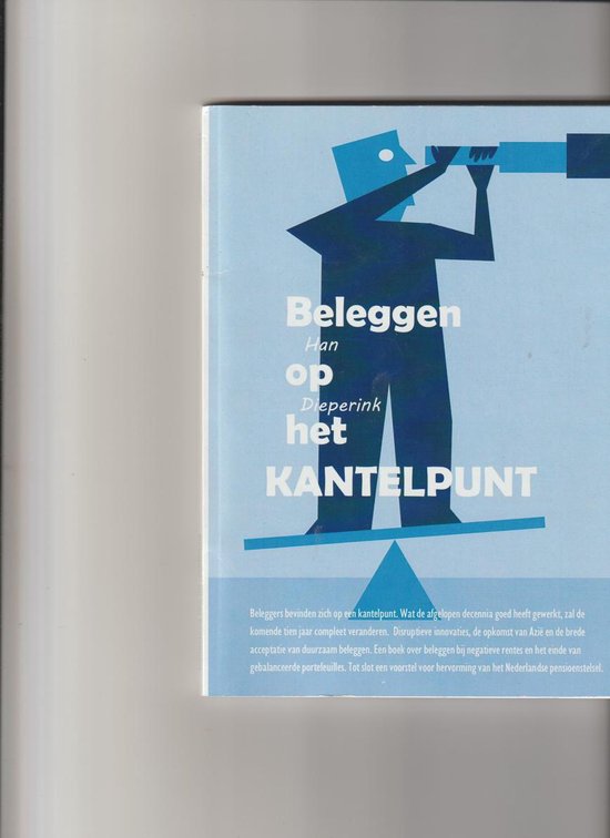 Beleggen op het kantelpunt — boekomslag