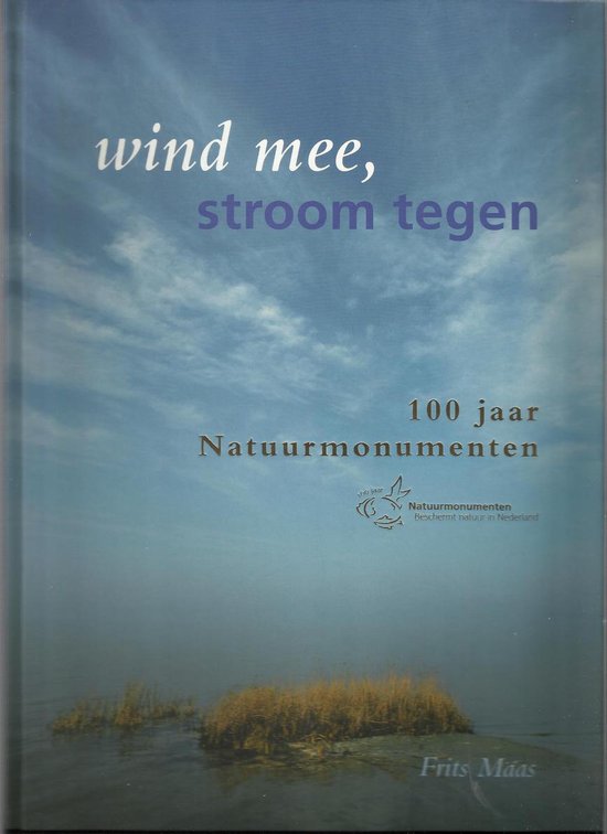 Wind mee, stroom tegen — boekomslag