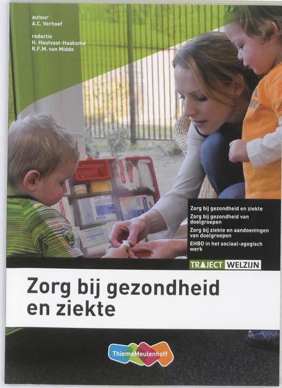 Zorg bij gezondheid, ziekte en ongeval — boekomslag