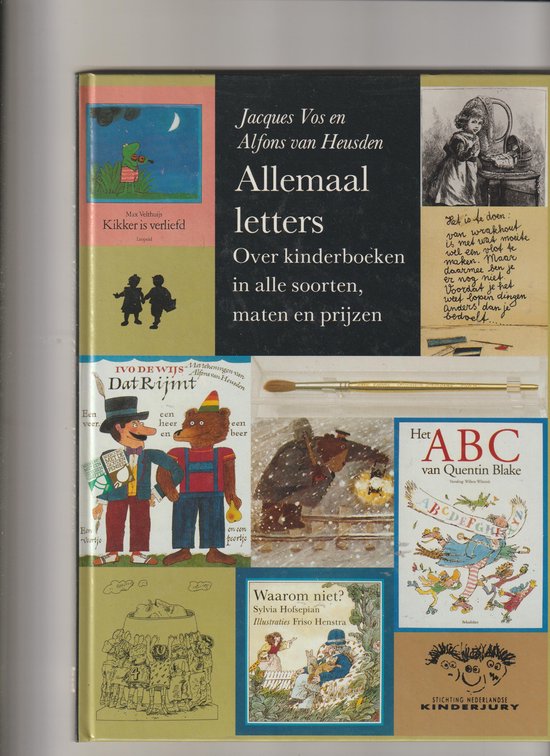 Allemaal letters — omslag