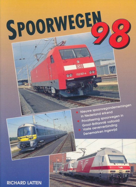 Spoorwegen 98 — boekomslag