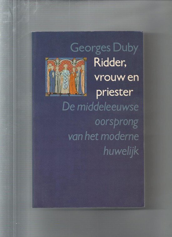 Ridder, vrouw en priester — boekomslag