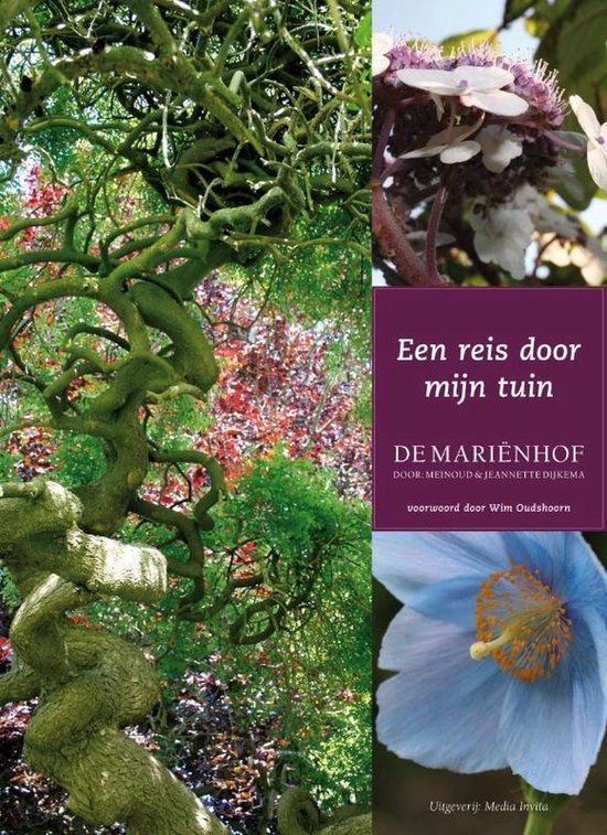 Een reis door mijn tuin De Mariënhof — boekomslag
