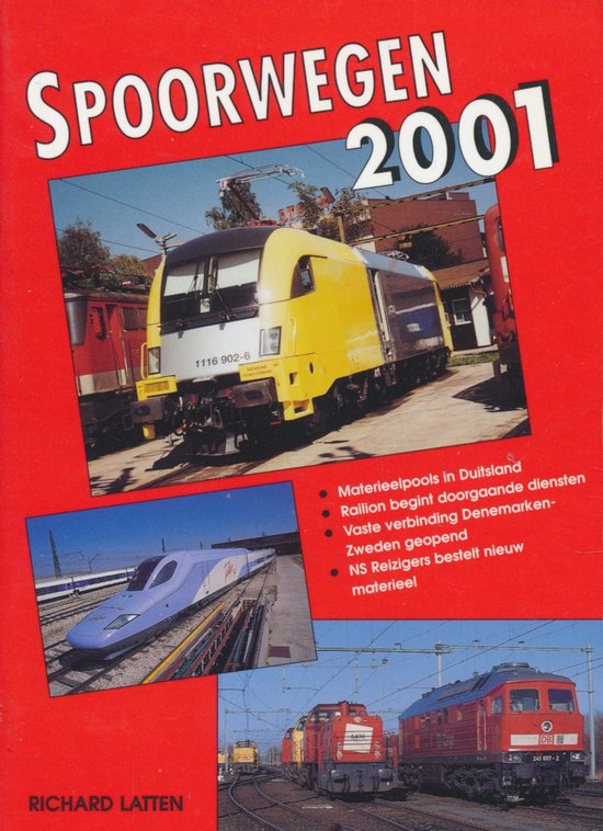 Spoorwegen / 2001 — boekomslag