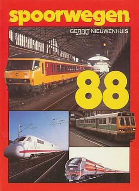 Spoorwegen 1988 — boekomslag