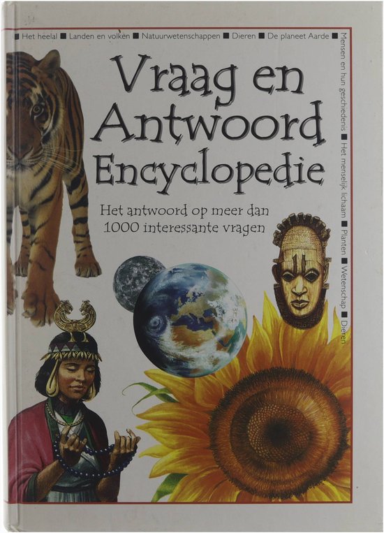 Vraag en antwoord encyclopedie — boekomslag
