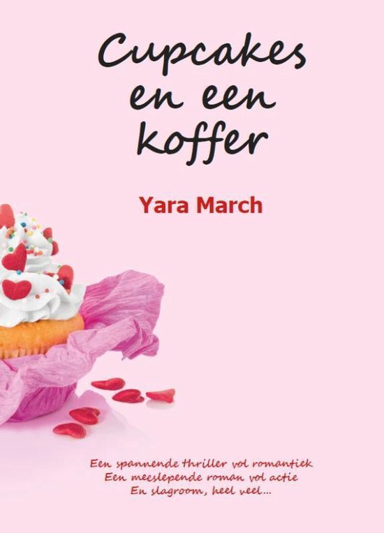 Cupcakes en een koffer — boekomslag