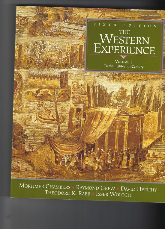 The Western Experience — boekomslag