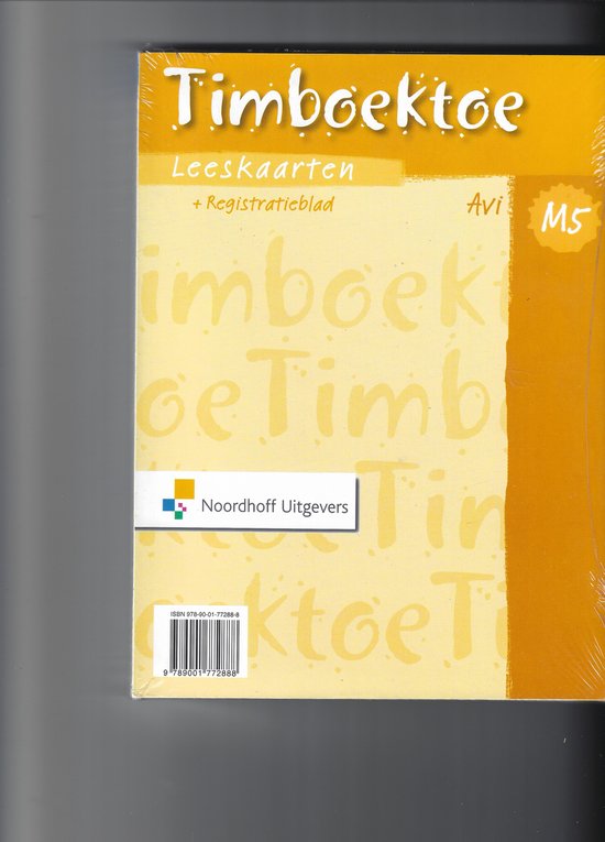 Timboektoe Leeskaarten niveau M5 — boekomslag