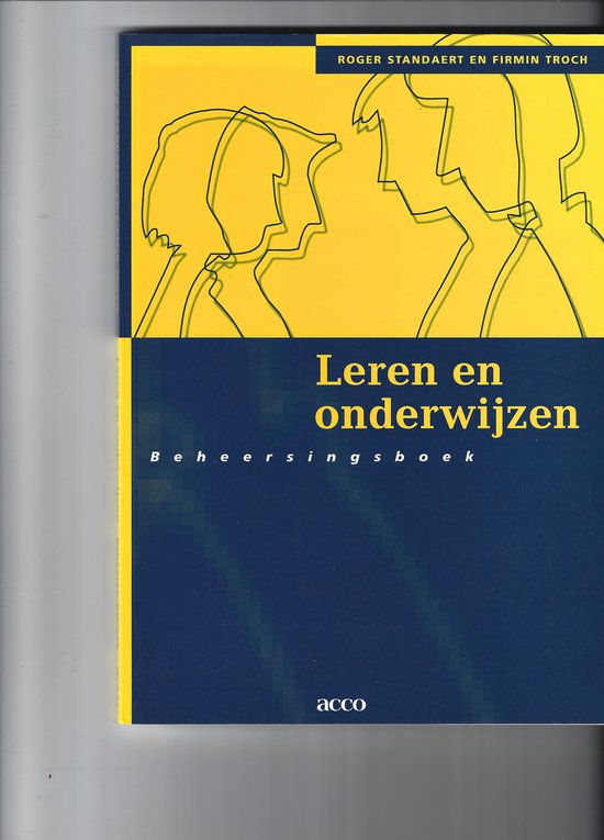 Leren en onderwijzen / Beheersingsboek — boekomslag