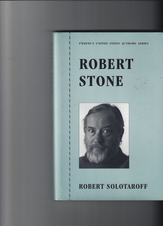 Robert Stone — boekomslag