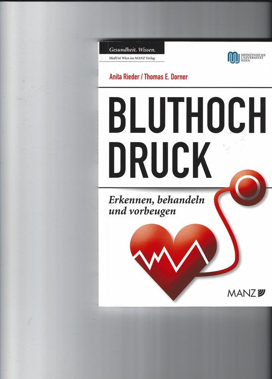 Bluthochdruck — boekomslag