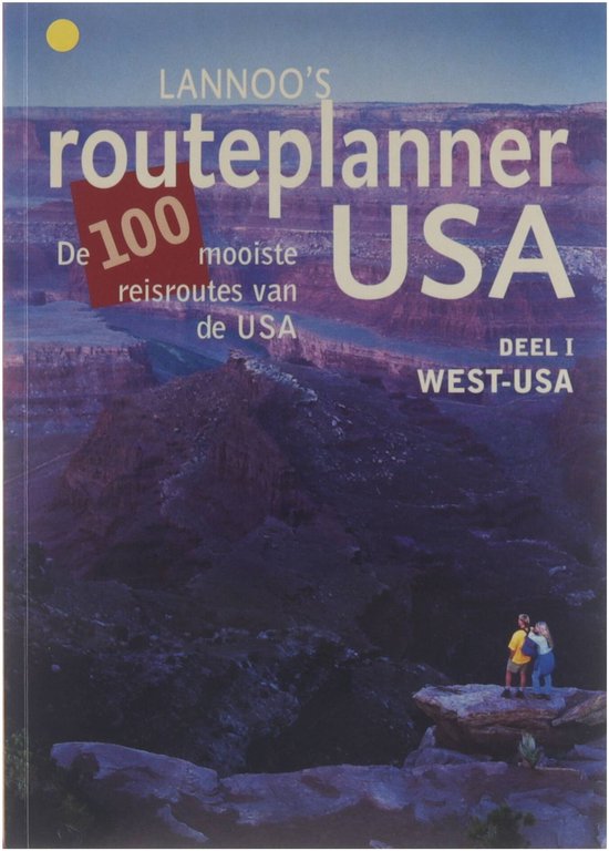 Lannoo's Routeplanner USA. Deel I West-USA — boekomslag