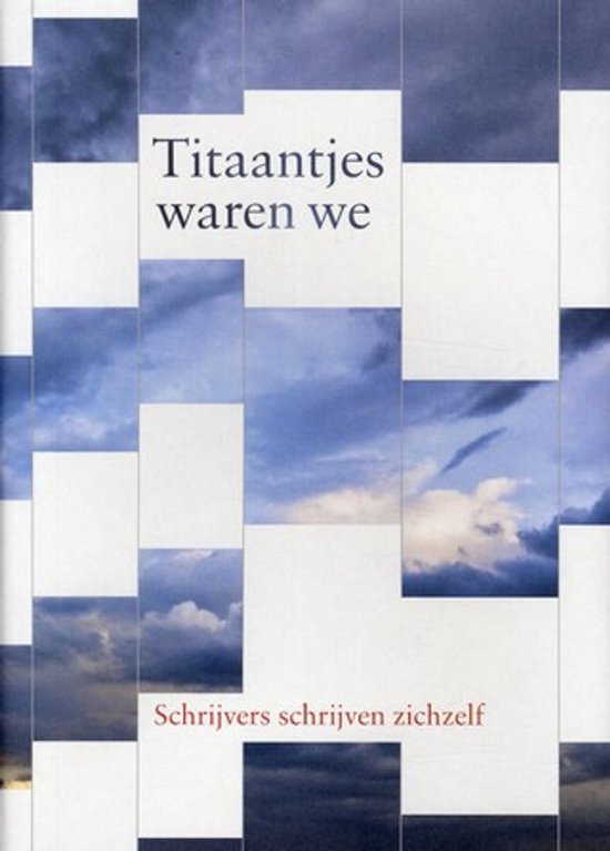 Titaantjes waren we — boekomslag