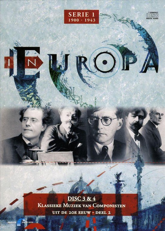 In Europa: Klassieke Muziek van Componisten uit de 2oe Eeuw, Deel 2 — boekomslag