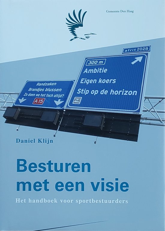 Besturen met een visie — boekomslag
