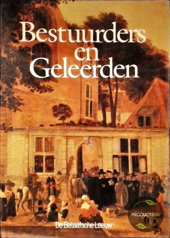 Bestuurders en geleerden — boekomslag
