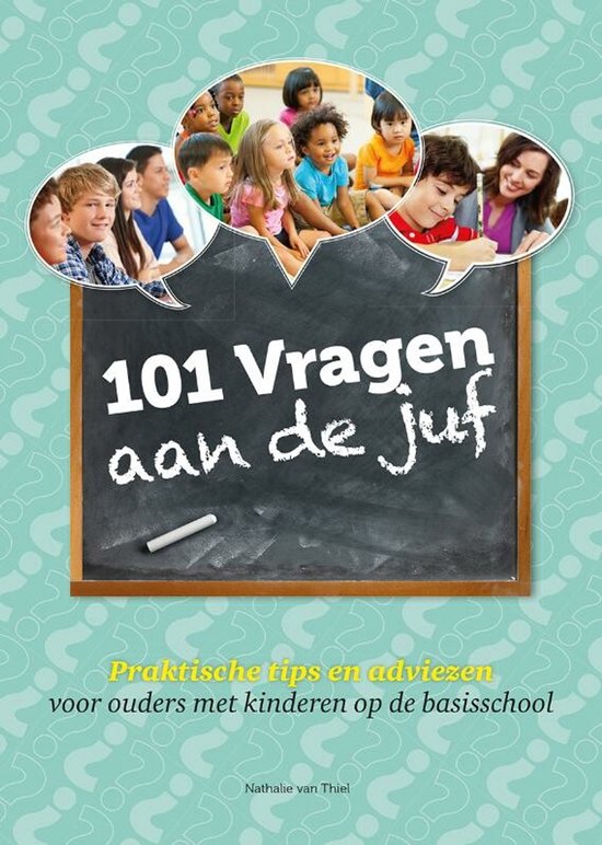 101 vragen aan de juf — boekomslag