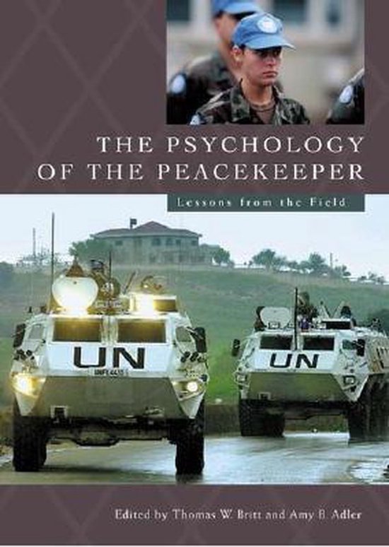 The Psychology of the Peacekeeper — boekomslag