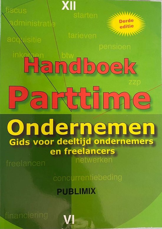 Handboek Parttime Ondernemen — boekomslag