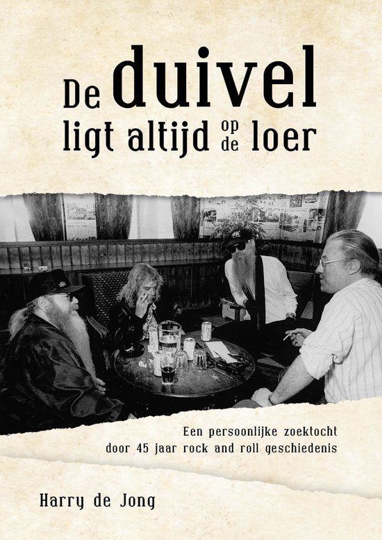De duivel ligt altijd op de loer — boekomslag