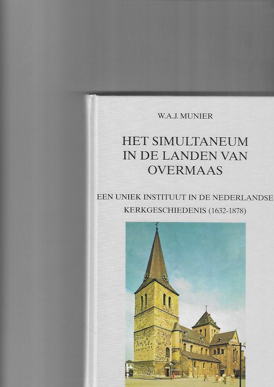 Het simultanium in de landen van Overmaas — boekomslag