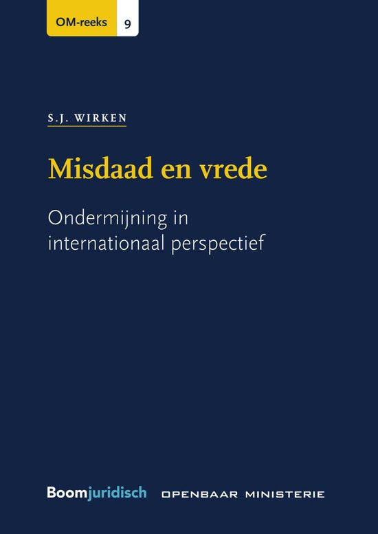 OM-reeks 9 - Misdaad en vrede — omslag