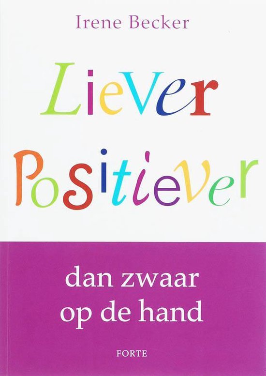 Liever Positiever — omslag