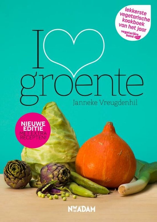 I love groente — boekomslag