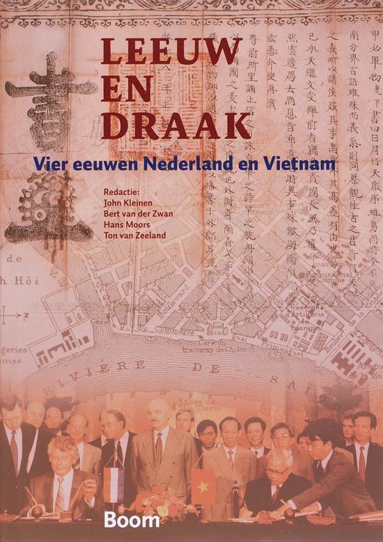 Leeuw en draak — boekomslag