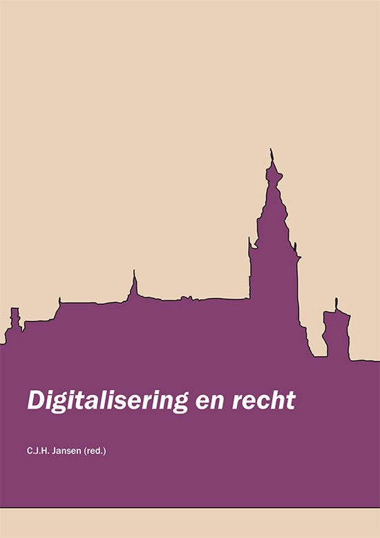 Law extra - Digitalisering en recht — boekomslag