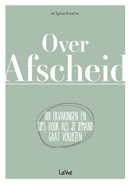 Over Afscheid — boekomslag