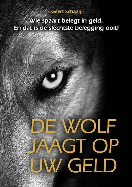 De wolf jaagt op uw geld — boekomslag