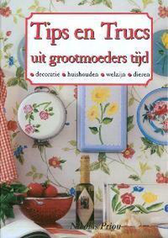 Tips en trucs uit grootmoeders tijd — boekomslag