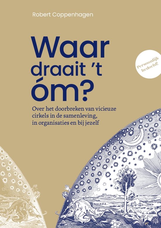 Waar draait ’t óm? — boekomslag