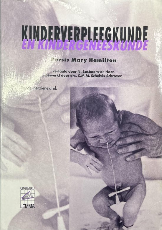 Kinderverpleegkunde en kindergeneeskunde — boekomslag