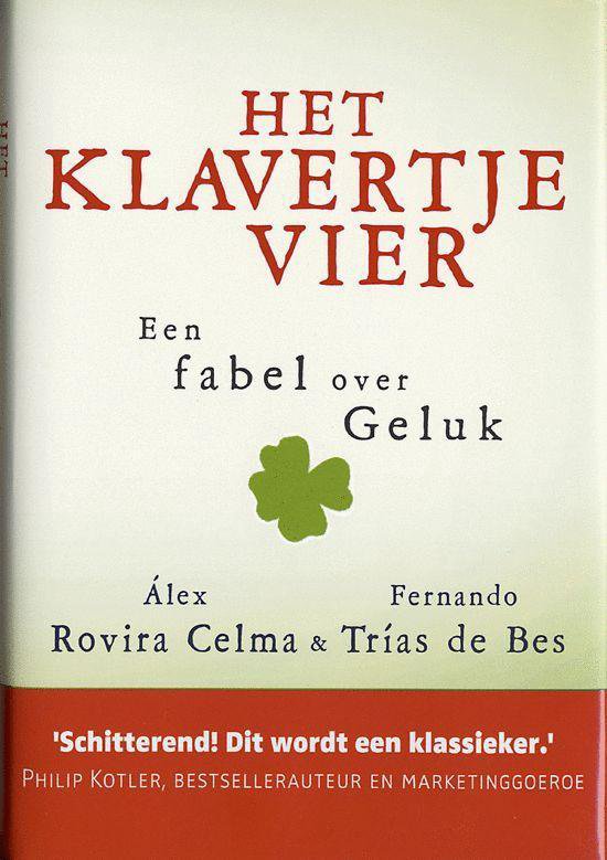 Het Klavertje Vier — boekomslag
