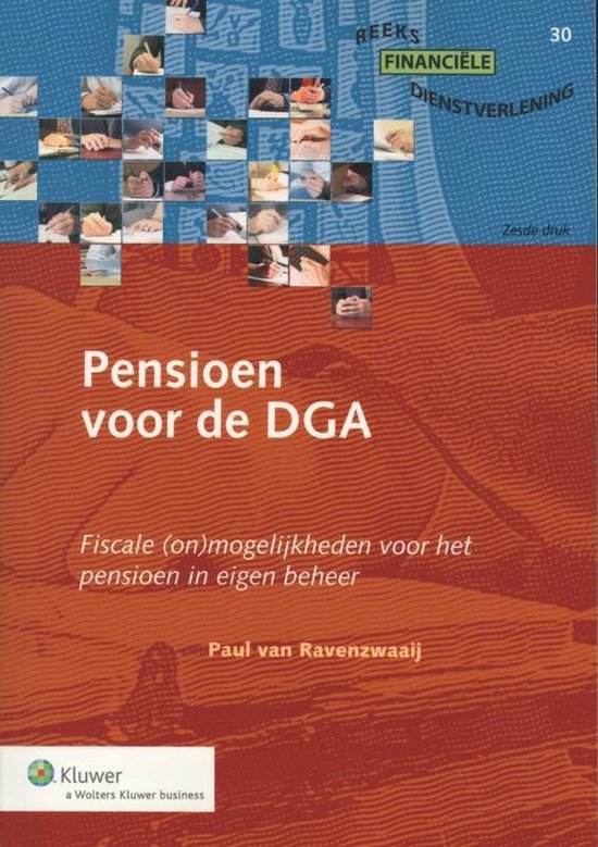 Financiele dienstverlening 030 - Pensioen voor de DGA — boekomslag