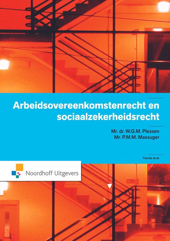 Arbeidsovereenkomstenrecht en sociaalzekerheidsrecht — boekomslag