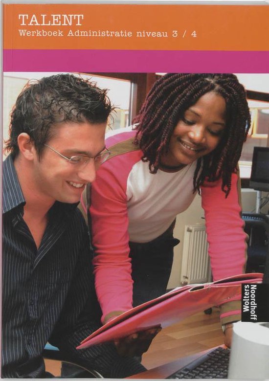 Werkboek Administratie 3/4 Talent — boekomslag