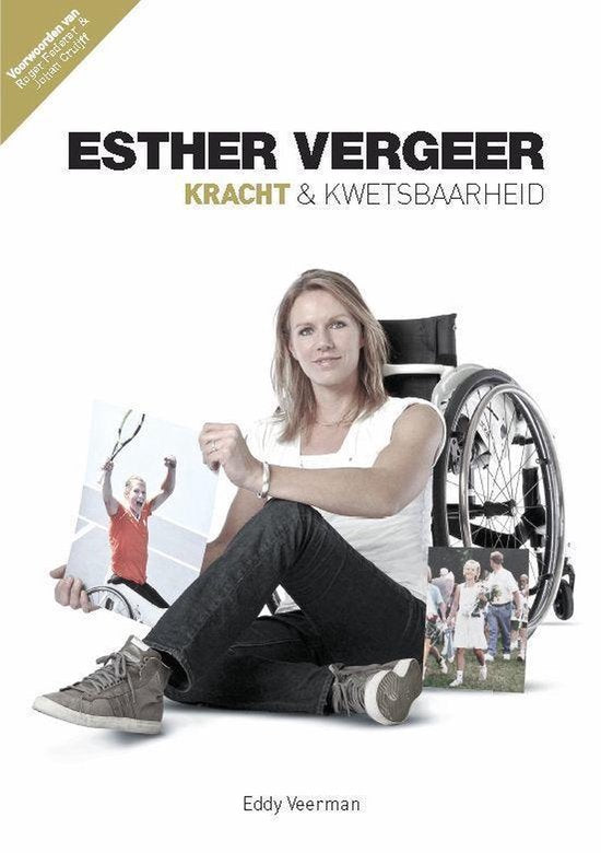 Esther Vergeer — boekomslag
