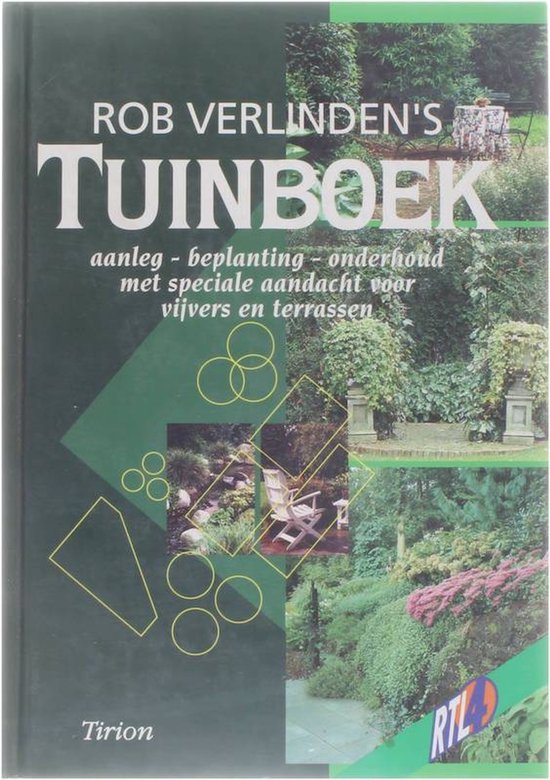 Rob Verlinden's tuinboek — boekomslag