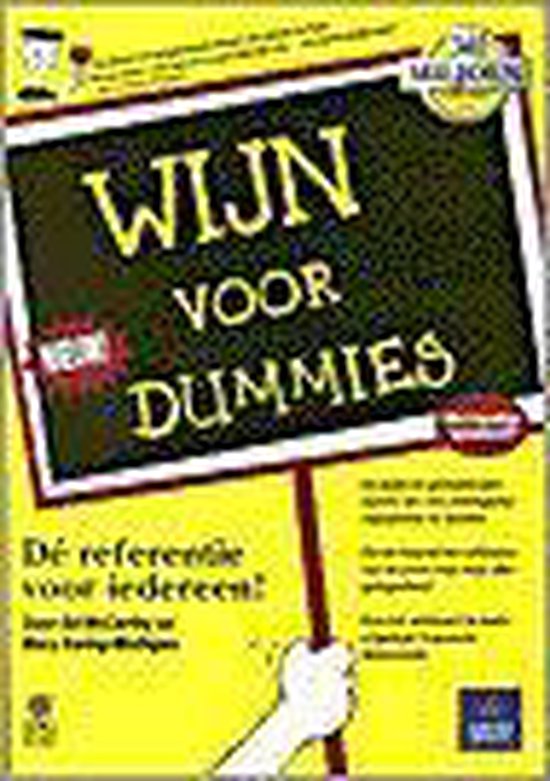 Wijn voor Dummies — boekomslag
