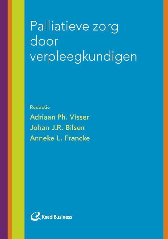 Palliatieve zorg door verpleegkundigen — boekomslag