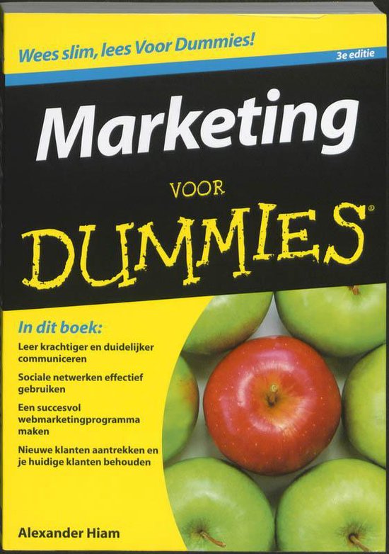 Voor Dummies - Marketing voor Dummies — boekomslag