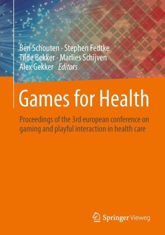 Games for Health — boekomslag