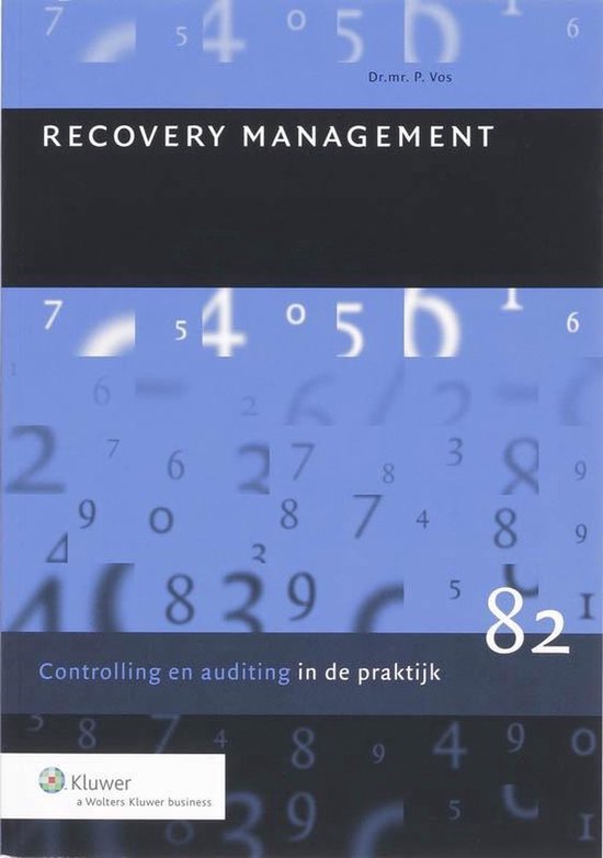 Controlling in de praktijk 82 - Recovery management — boekomslag