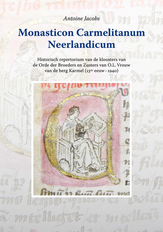 Monasticon Carmelitanum Neerlandicum — boekomslag